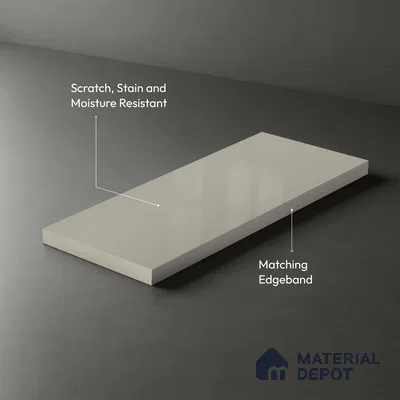 GA 4419 8 ft x 4 ft Metallic Finish 6H Antiscratch Acrylic Laminate - 1.5 mm
