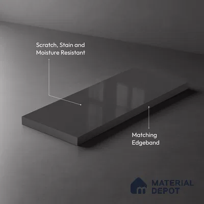 GA 4421 8 ft x 4 ft Metallic Finish 6H Antiscratch Acrylic Laminate - 1.5 mm
