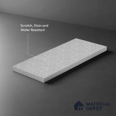 Patterned Look LM 06175 8 ft x 4 ft Texture Finish Decorative Laminate - 1 mm | Suitable for Bedroom, TV Unit, Wardrobe