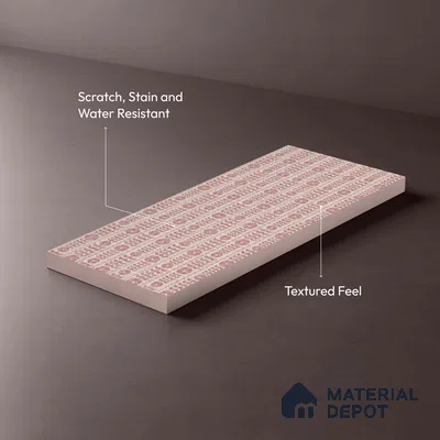 Pink Digital, Fabric Look LM 23624 8 ft x 4 ft Texture Finish Decorative Laminate - 1 mm | Suitable for TV Unit, Wardrobe, Kitchen Cabinets