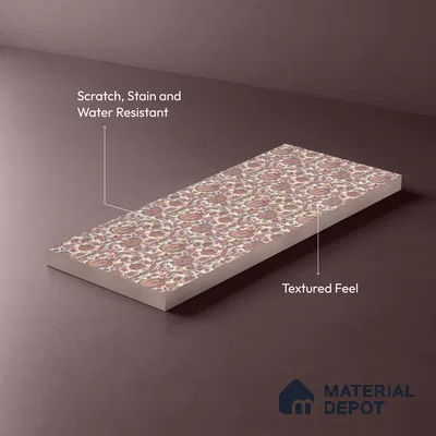 Brown Digital, Fabric Look LM 23633 8 ft x 4 ft Texture Finish Decorative Laminate - 1 mm | Suitable for TV Unit, Wardrobe, Kitchen Cabinets