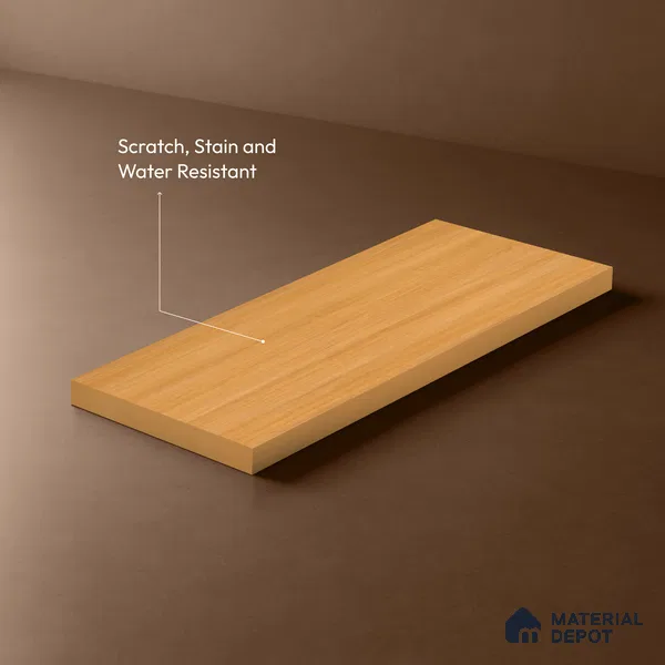 Wooden Look LM 13832 Columbian Ashwood 8 ft x 4 ft Texture Finish Decorative Laminate - 1 mm | Suitable for TV Unit, Wardrobe, Kitchen Cabinets