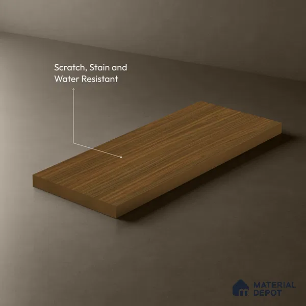 Wooden Look LM 13873 8 ft x 4 ft Matte Finish Decorative Laminate - 1 mm | Suitable for TV Unit, Wardrobe, Kitchen Cabinets
