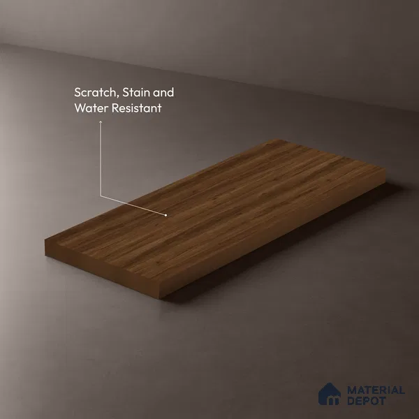 Wooden Look LM 13923 8 ft x 4 ft Texture Finish Decorative Laminate - 1 mm | Suitable for TV Unit, Wardrobe, Kitchen Cabinets