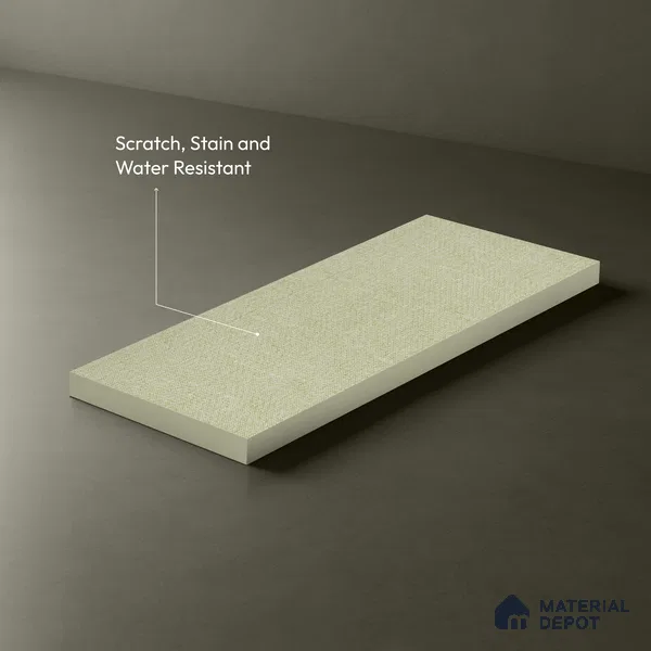 Beige Cane Look LM 20056 8 ft x 4 ft Texture Finish Decorative Laminate - 1 mm | Suitable for TV Unit, Wardrobe, Kitchen Cabinets