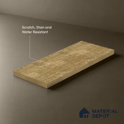 Patterned Look LM 20072 8 ft x 4 ft Texture Finish Decorative Laminate - 1 mm | Suitable for Bedroom, TV Unit, Wardrobe