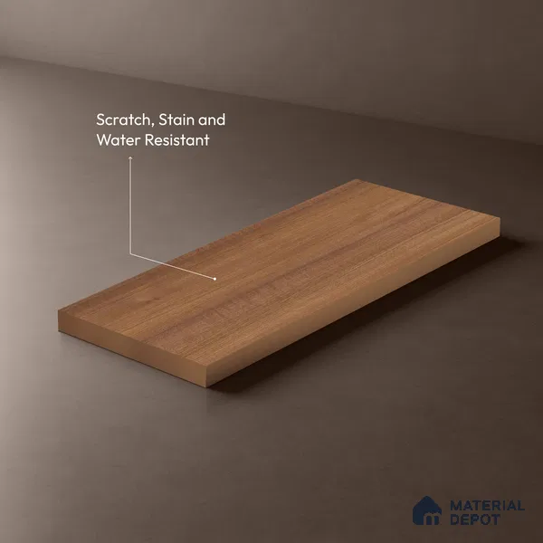 Wooden Look LM 20074 8 ft x 4 ft Texture Finish Decorative Laminate - 1 mm | Suitable for TV Unit, Wardrobe, Kitchen Cabinets