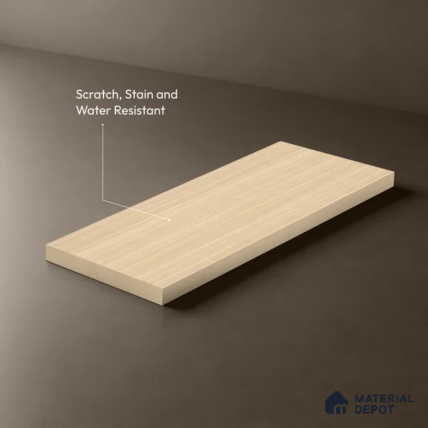 Wooden Look LM 20080 8 ft x 4 ft Texture Finish Decorative Laminate - 1 mm | Suitable for TV Unit, Wardrobe, Kitchen Cabinets