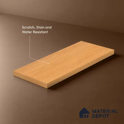 Wooden Look LM 20089 8 ft x 4 ft Texture Finish Decorative Laminate - 1 mm | Suitable for TV Unit, Wardrobe, Kitchen Cabinets