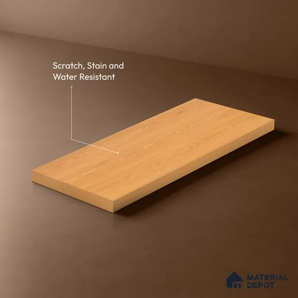 Wooden Look LM 20089 8 ft x 4 ft Texture Finish Decorative Laminate - 1 mm | Suitable for TV Unit, Wardrobe, Kitchen Cabinets
