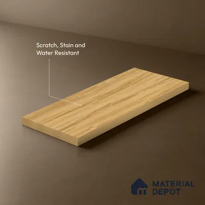 Wooden Look LM 13684 8 ft x 4 ft Texture Finish Decorative Laminate - 1 mm | Suitable for TV Unit, Wardrobe, Kitchen Cabinets