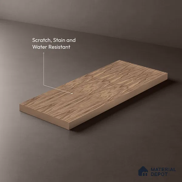 Patterned Look LM 13837 8 ft x 4 ft Texture Finish Decorative Laminate - 1 mm | Suitable for Bedroom, TV Unit, Wardrobe