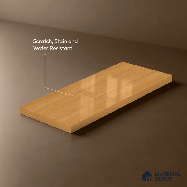 Wooden Look LM 13857 8 ft x 4 ft Glossy Finish Decorative Laminate - 1 mm | Suitable for TV Unit, Wardrobe, Kitchen Cabinets