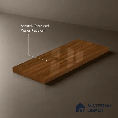 Wooden Look LM 13862 8 ft x 4 ft Glossy Finish Decorative Laminate - 1 mm | Suitable for TV Unit, Wardrobe, Kitchen Cabinets