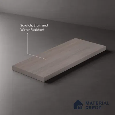 Wooden Look LM 13874 Rearwood Sand 8 ft x 4 ft Texture Finish Decorative Laminate - 1 mm | Suitable for TV Unit, Wardrobe, Kitchen Cabinets