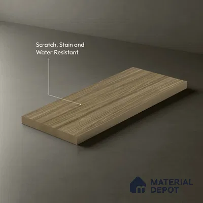 Wooden Look LM 13880 8 ft x 4 ft Matte Finish Decorative Laminate - 1 mm | Suitable for TV Unit, Wardrobe, Kitchen Cabinets