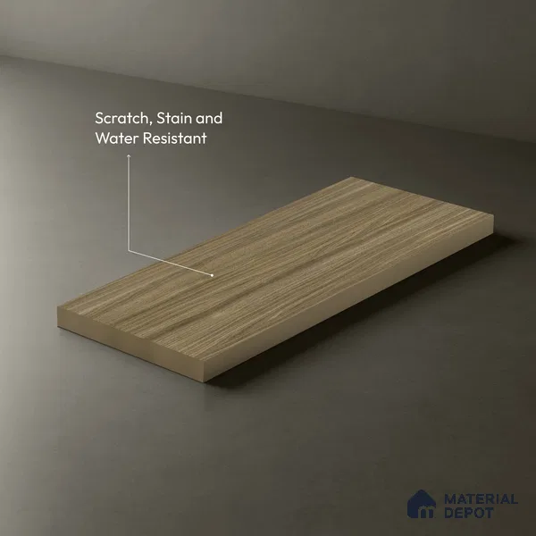 Wooden Look LM 13880 8 ft x 4 ft Matte Finish Decorative Laminate - 1 mm | Suitable for TV Unit, Wardrobe, Kitchen Cabinets