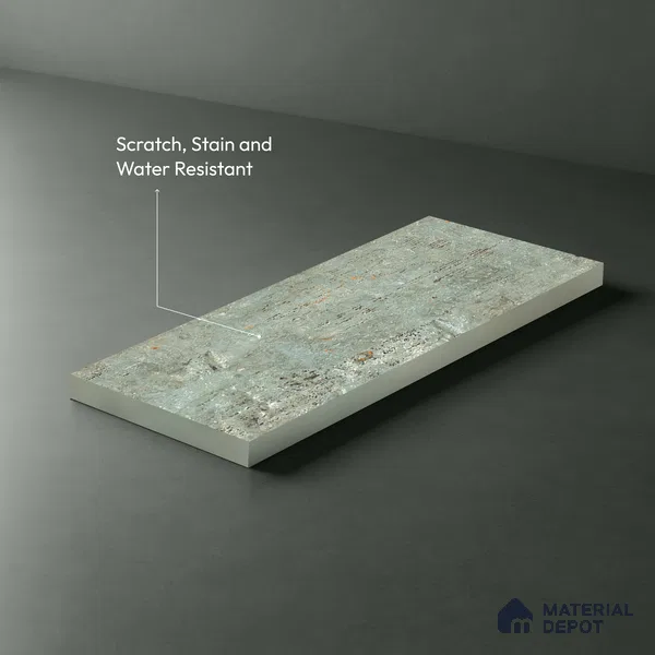 Stone Look LM 13887 8 ft x 4 ft Texture Finish Decorative Laminate - 1 mm | Suitable for TV Unit, Wardrobe, Kitchen Cabinets