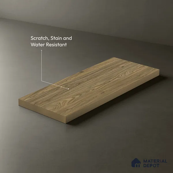 Wooden Look LM 13892 8 ft x 4 ft Texture Finish Decorative Laminate - 1 mm | Suitable for TV Unit, Wardrobe, Kitchen Cabinets