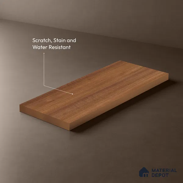 Wooden Look LM 13907 8 ft x 4 ft Texture Finish Decorative Laminate - 1 mm | Suitable for TV Unit, Wardrobe, Kitchen Cabinets