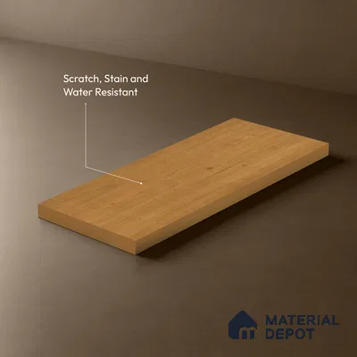 Wooden Look LM 13908 8 ft x 4 ft Texture Finish Decorative Laminate - 1 mm | Suitable for TV Unit, Wardrobe, Kitchen Cabinets