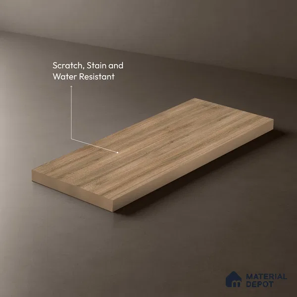 Wooden Look LM 13910 8 ft x 4 ft Texture Finish Decorative Laminate - 1 mm | Suitable for TV Unit, Wardrobe, Kitchen Cabinets