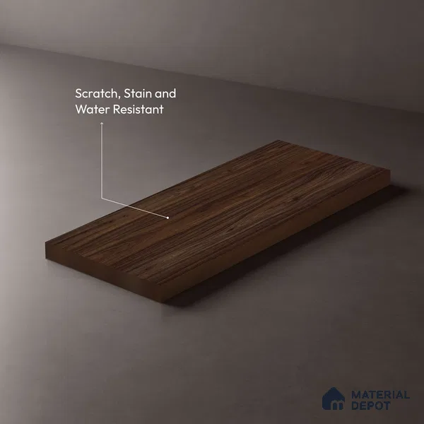 Wooden Look LM 13918 8 ft x 4 ft Texture Finish Decorative Laminate - 1 mm | Suitable for TV Unit, Wardrobe, Kitchen Cabinets