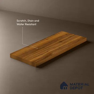 Wooden Look LM 13924 Nashua Scotch 8 ft x 4 ft Texture Finish Decorative Laminate - 1 mm | Suitable for TV Unit, Wardrobe, Kitchen Cabinets