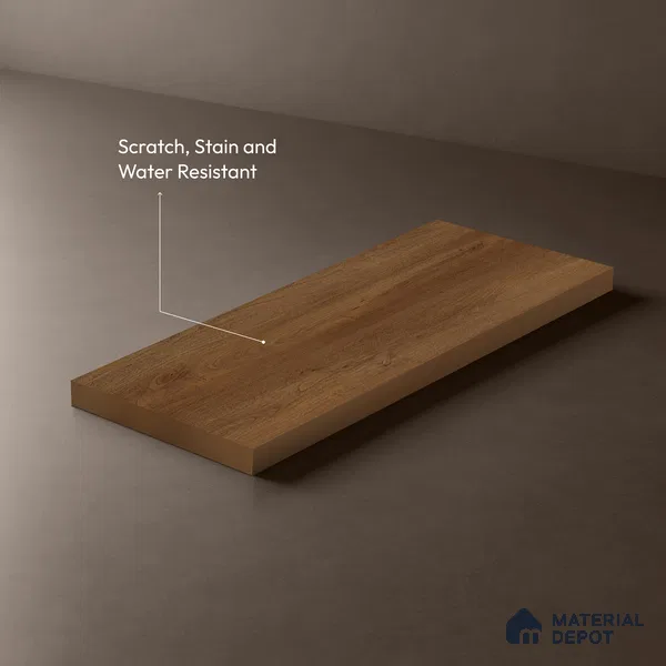 Wooden Look LM 13925 8 ft x 4 ft Texture Finish Decorative Laminate - 1 mm | Suitable for TV Unit, Wardrobe, Kitchen Cabinets