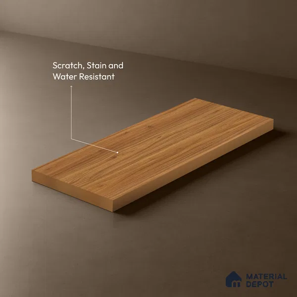 Wooden Look LM 13929 8 ft x 4 ft Texture Finish Decorative Laminate - 1 mm | Suitable for TV Unit, Wardrobe, Kitchen Cabinets