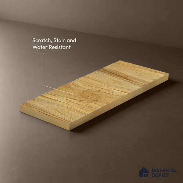 Wooden Look LM 13937 8 ft x 4 ft Texture Finish Decorative Laminate - 1 mm | Suitable for TV Unit, Wardrobe, Kitchen Cabinets