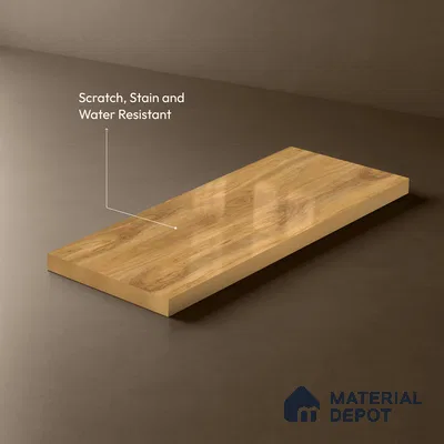 Wooden Look LM 13946 8 ft x 4 ft Glossy Finish Decorative Laminate - 1 mm | Suitable for TV Unit, Wardrobe, Kitchen Cabinets