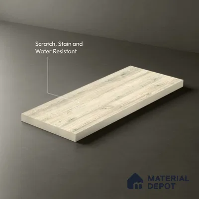 Wooden Look LM 13950 Semsee Beech 8 ft x 4 ft Texture Finish Decorative Laminate - 1 mm | Suitable for TV Unit, Wardrobe, Kitchen Cabinets