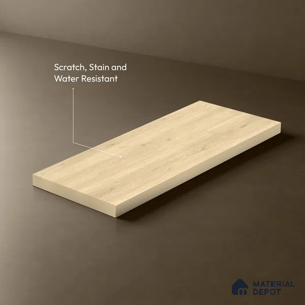 Wooden Look LM 13952 8 ft x 4 ft Texture Finish Decorative Laminate - 1 mm | Suitable for TV Unit, Wardrobe, Kitchen Cabinets