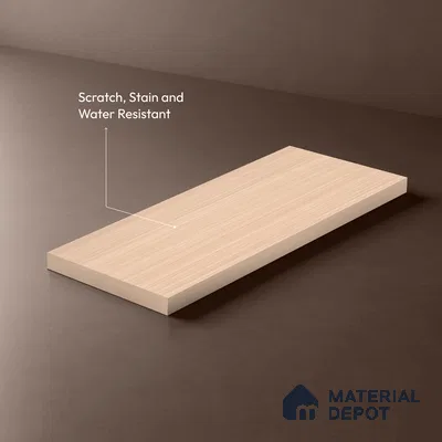Wooden Look LM 17410 Fresco Pine 10 ft x 4 ft Texture Finish Decorative Laminate - 1 mm | Suitable for TV Unit, Wardrobe, Kitchen Cabinets