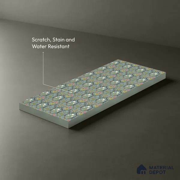 Patterned Look LM 21330 8 ft x 4 ft Texture Finish Decorative Laminate - 1 mm | Suitable for Bedroom, TV Unit, Wardrobe