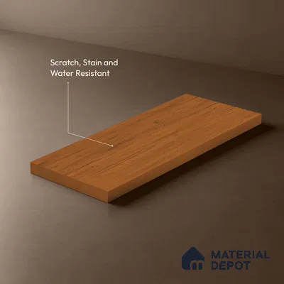 Wooden Look LM 21351 Canadian Maple 8 ft x 4 ft Matte Finish Decorative Laminate - 1 mm | Suitable for TV Unit, Wardrobe, Kitchen Cabinets