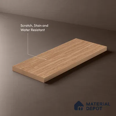 Wooden Look LM 21352 Crown Woody 8 ft x 4 ft Matte Finish Decorative Laminate - 1 mm | Suitable for TV Unit, Wardrobe, Kitchen Cabinets