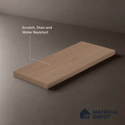 Wooden Look LM 21364 Monarchial Walnut 8 ft x 4 ft Texture Finish Decorative Laminate - 1 mm | Suitable for TV Unit, Wardrobe, Kitchen Cabinets