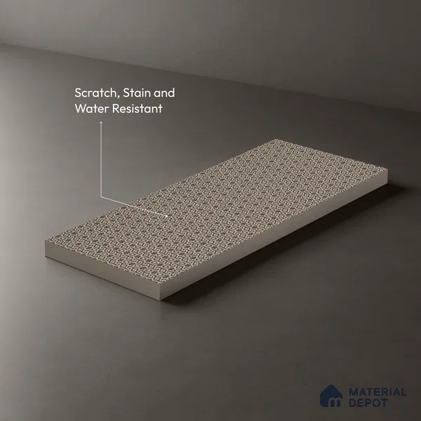 Patterned Look LM 21402 8 ft x 4 ft Texture Finish Decorative Laminate - 1 mm | Suitable for Bedroom, TV Unit, Wardrobe