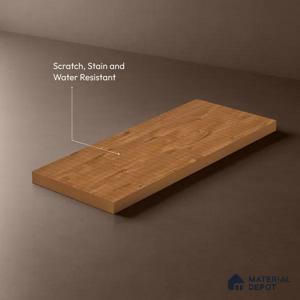 Wooden Look LM 21410 Egger Oak 8 ft x 4 ft Texture Finish Decorative Laminate - 1 mm | Suitable for TV Unit, Wardrobe, Kitchen Cabinets