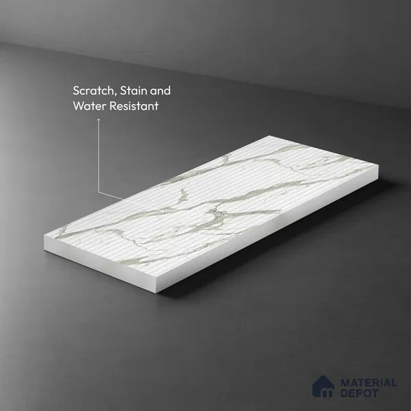 Stone Look LM 21439 8 ft x 4 ft Matte Finish Decorative Laminate - 1 mm | Suitable for TV Unit, Wardrobe, Kitchen Cabinets