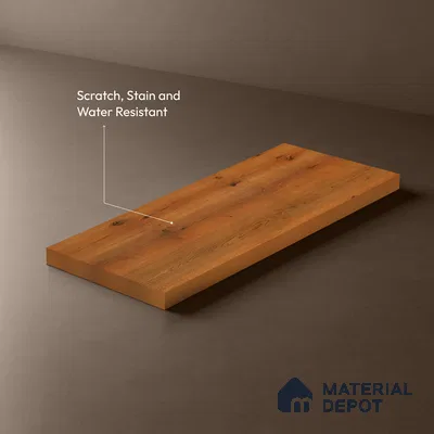 Wooden Look LM 21450 Royal Oak 8 ft x 4 ft Suede Finish Decorative Laminate - 1 mm | Suitable for TV Unit, Wardrobe, Kitchen Cabinets