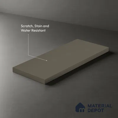 Urban Beige Solid Colors Look LM 23724 8 ft x 4 ft Matte Finish Decorative Laminate - 1 mm | Suitable for Living Room, Kitchen, Office