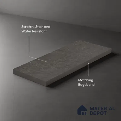 Marble Look LM 21113 Urban Marble Royal Marble Texture Finish 8 ft x 4 ft Decorative Laminate - 1 mm | Suitable for TV Unit, Wardrobe, Kitchen Cabinets