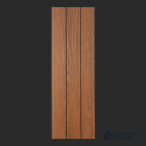 Brown Wood Look PVC Louver/Panel | 10ft x 1ft | 10 - mm | PN 06206