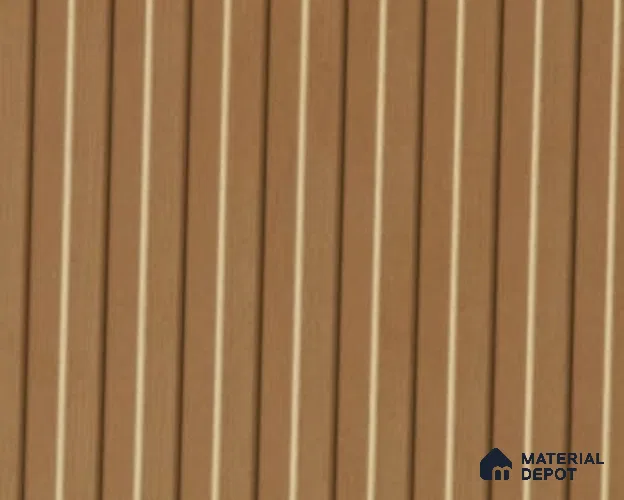 LB 3165 Ginger Bread Brown Texture Finish Decorative Laminate | Suitable for interior applications in Kitchen Cabinates, Furniture, Wardrobe - 1.5 mm