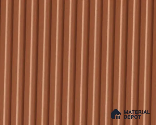 LC 211 Terra Brown Texture Finish Decorative Laminate | Suitable for interior applications in Kitchen Cabinates, Furniture, Wardrobe - 1.5 mm
