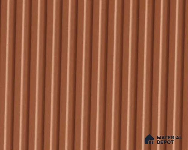 LC 211 Terra Brown Texture Finish Decorative Laminate | Suitable for interior applications in Kitchen Cabinates, Furniture, Wardrobe - 1.5 mm