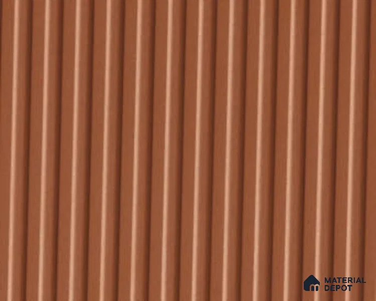 LC 211 Terra Brown Texture Finish Decorative Laminate | Suitable for interior applications in Kitchen Cabinates, Furniture, Wardrobe - 1.5 mm
